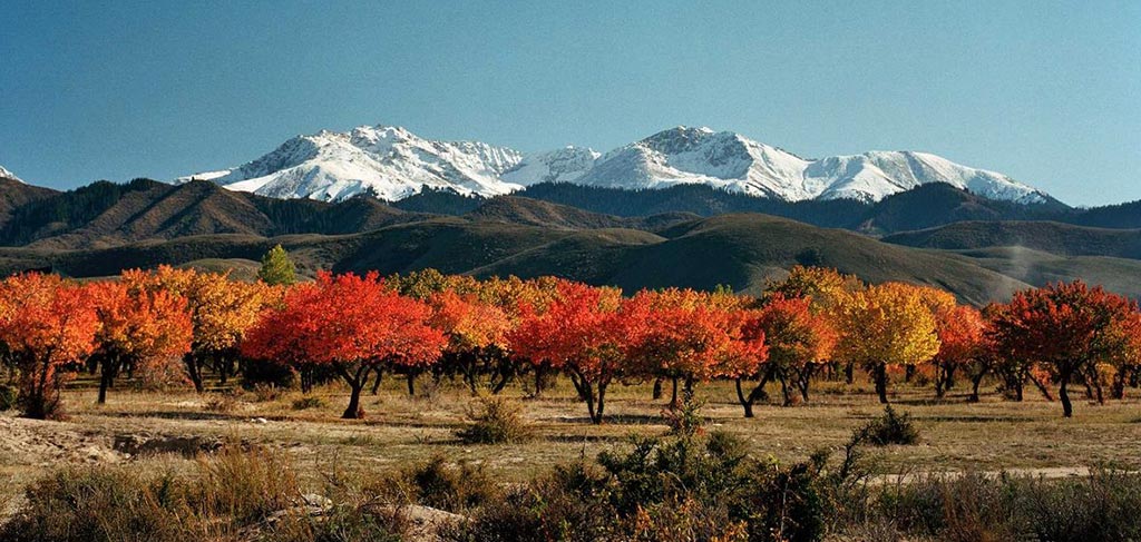 Solo travel in Kyrgyzstan — Central Asia mountain landscape