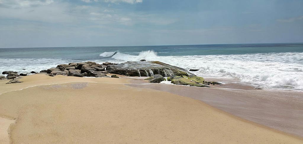 Silent Beach Tangalle Sri Lanka — secluded palm-fringed hidden beach