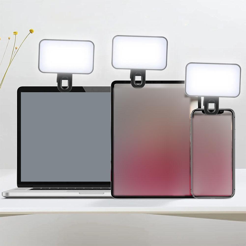 Clip-On LED Selfie Light for Phone and Laptop - Image 4