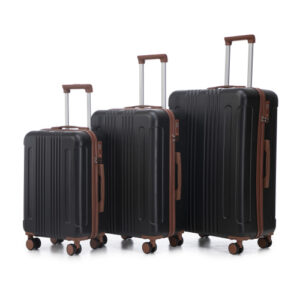 3-Piece Hardside Spinner Luggage Set with TSA Lock (20" / 24" / 28")