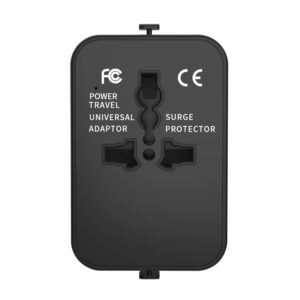 Universal Travel Adapter with Dual USB Ports – US/UK/EU/AUS