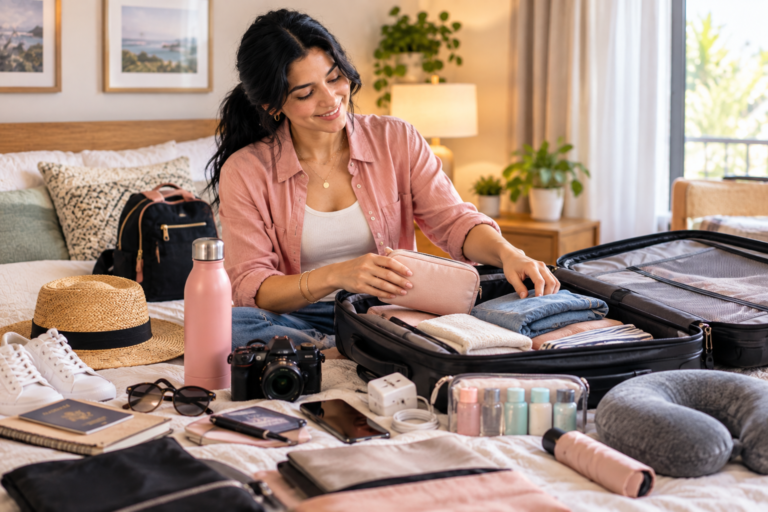 Travel Gear Checklist for Women Traveling Alone | Solo Travel Essentials