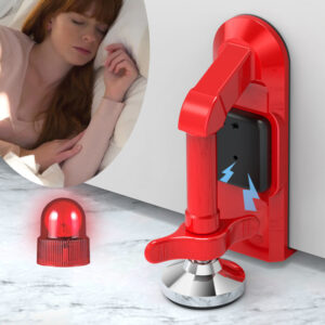 Portable Travel Door Brace with Optional Alarm
