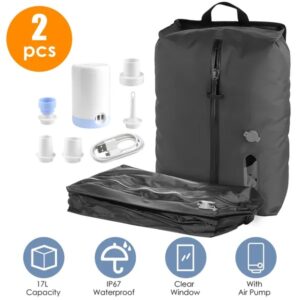 Vacuum Compression Travel Bags with Pump