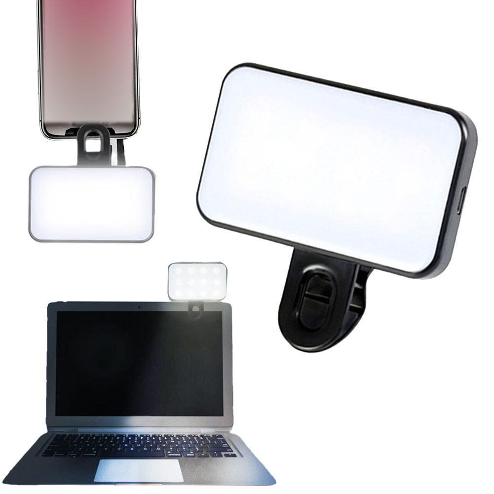 Clip-On LED Selfie Light for Phone and Laptop - Image 2