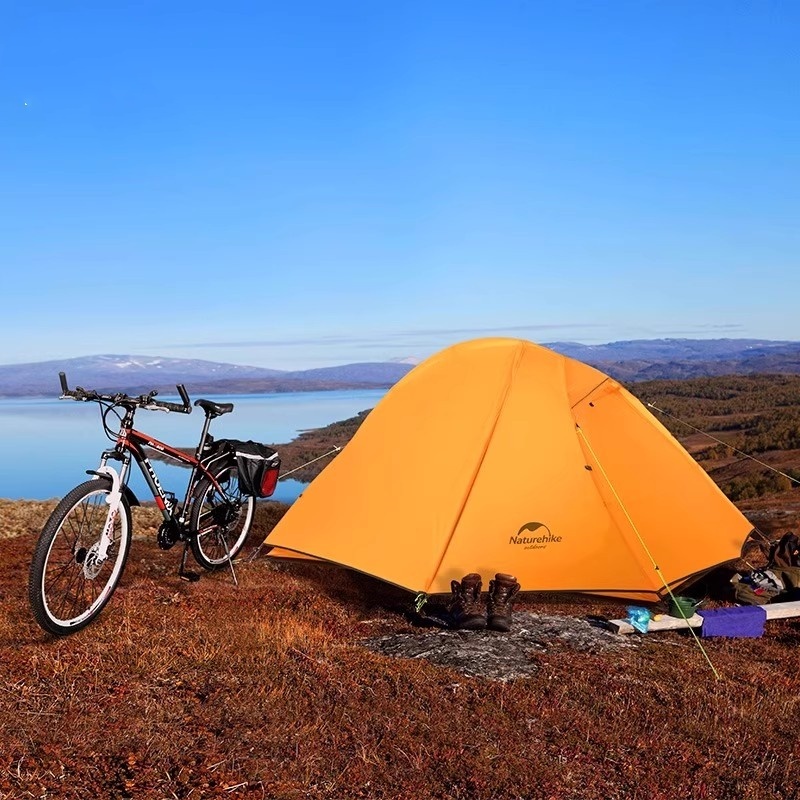 Ultralight 1-Person Backpacking Tent – 20D Silicone-Coated Nylon
