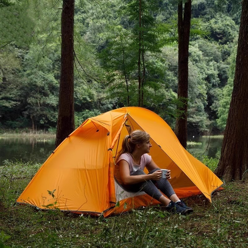 Ultralight 1-Person Backpacking Tent – 20D Silicone-Coated Nylon - Image 4